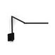 Z-Bar Mini Gen 4 Wall Mount Desk Lamp Wall Light in Matte Black, Hardwire